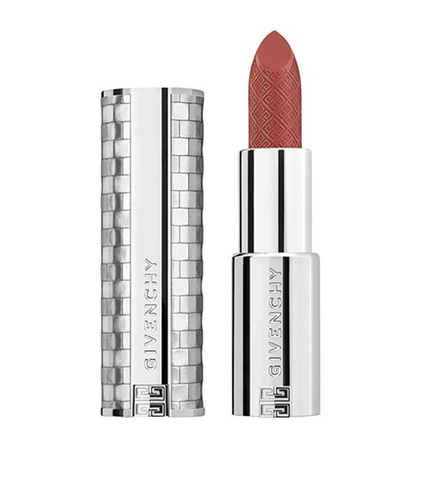 le rouge givenchy 102|Givenchy le rouge interdit lipstick.